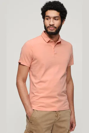 Superdry Studios Jersey Polo Met Lange Mouwen Roze XL Man