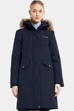 Didriksons Erika Dames Parka Dark Night Blue 50
