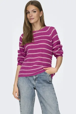 JDY ELLEN L/S ONECK RAGLAN PULLOVER KNT - Dames - Gebreide truien