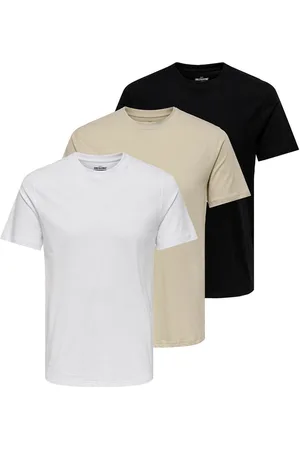 Only & Sons Heren t-shirt 3 pack MAX
