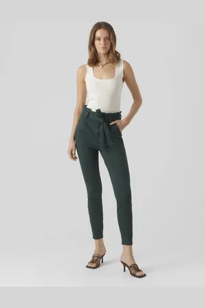 VERO MODA Eva Loose Fit Paperbag Tall Hoge Taille Broek XS / 36 Vrouw
