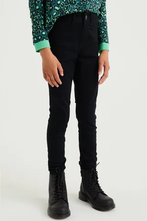 WE Fashion Meisjes super skinny jegging met stretch