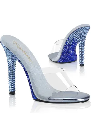 Fabulicious GALA-01DMM Muiltjes met hak - US 8 - 38 Shoes - /Blauw