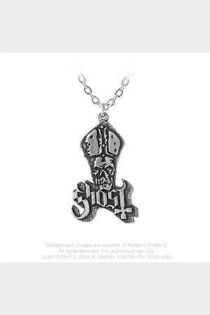 Alchemy Ghost - Logo Ketting - Zilverkleurig