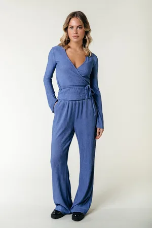 Colourful rebel Melody Structure Straight Pants Broeken Dames -