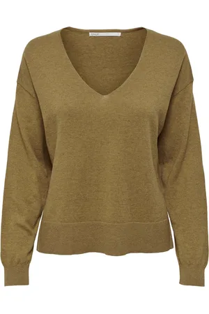 ONLY ONLRHIA L/S SLIT PULLOVER CC KNT - Dames - Gebreide truien