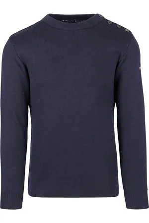 Armor.lux Armor-Lux Fouesnant Trui Wol Navy