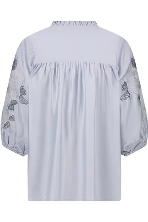 NUKUS Blouse Tina Blouse Embroidery Nks02097