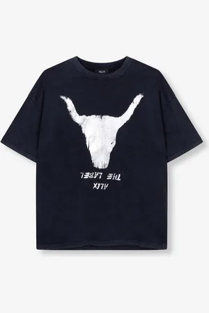 Alix the label 2502892115 silver bull t-shirt