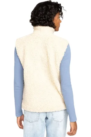 Roxy Cut The Night Bodywarmer - Parchment