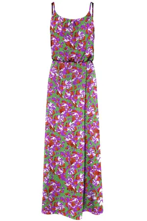 ONLY ONLNOVA LIFE LUX STRAP MAXI DRESS AOP - Dames - Maxi jurken