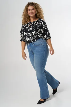 MS Mode Jeans Flared leg jeans JASMIN