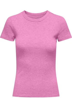 ONLY ONLEASY S/S O-NECK TOP BOX JRS - Dames - Blouses