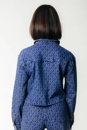 Colourful rebel Olle Logo Denim Blouse - Dames - Blouses