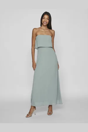 VILA VIMILINA STRAP MAXI DRESS - NOOS/DC - Dames - Maxi jurken