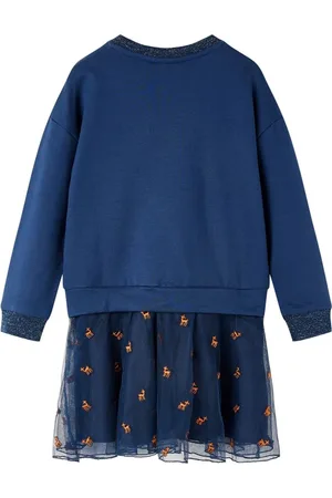 vidaXL Kinderjurk Lange Mouwen -