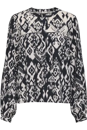 JDY TIGER LIFE L/S TOP WVN - Dames - Blouses