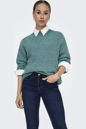 JDY MELIA L/S HIGH NECK PULLOVER KNT - Dames - Gebreide truien