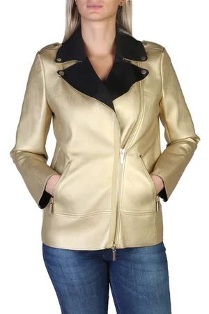 Armani Exchange Kleding - Jassen - 6ZYB53-YNFTZ-1642 - Dames - Goud - XS