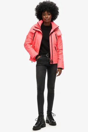 Superdry Mountain Windbreaker jas met capuchon - Dames