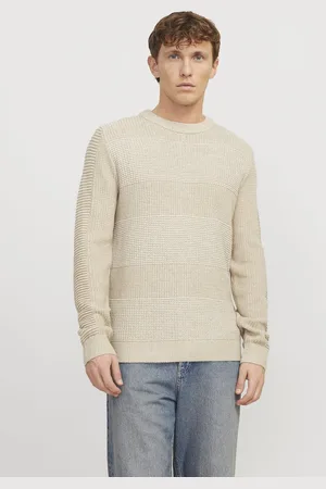 JACK & JONES JACK&JONES - JJHUGO KNIT CREW NECK - Heren - Gebreide truien