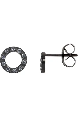 Ixxxi Oorbellen Circle Stone 10 mm