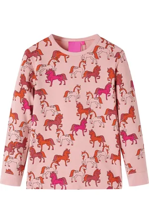 vidaXL Kinderpyjama - maat 92 - met paardprint