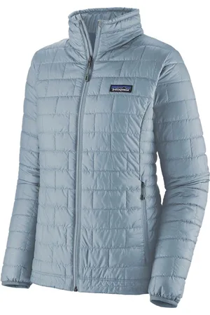 Patagonia Nano Puff Isolatiejas Dames Jas Steam Blue M
