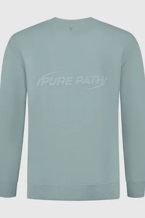 Pure Path Loose Fit Sweaters Crewneck308 Truien & Vesten Heren - Sweater - Hoodie - Vest-