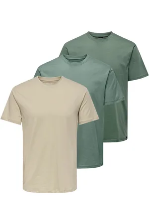 Only & Sons Heren t-shirt 3 pack MAX