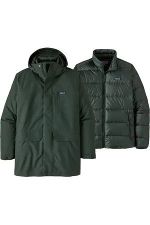 Patagonia Tres 3-In-1 Heren 3 in 1 jas Northern Green L