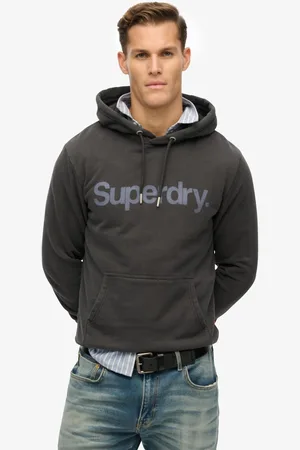 Superdry Core City hoodie met logo - Heren - Hoodies