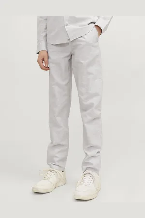 JACK & JONES Kane Summer Chino Broek Wit 14 Years Jongen
