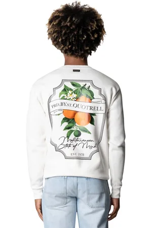 Quotrell Mineola Crewneck Faded Off White/Black