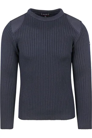 Armor.lux Armor-Lux Binic Trui Wol Navy