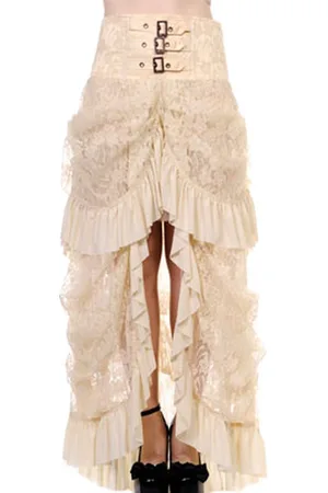 Banned Retro Victorian Lange rok - Steampunk - 4XL