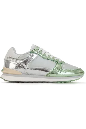 HOFF Iron groen metallic dames sneakers