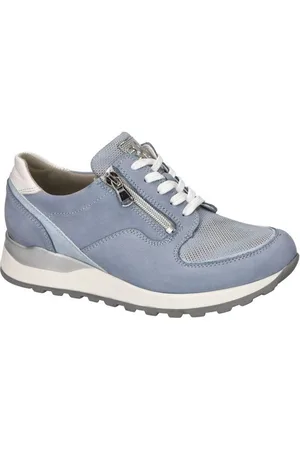 Waldläufer Waldlaufer -Dames - blauw licht - sneakers - maat 38