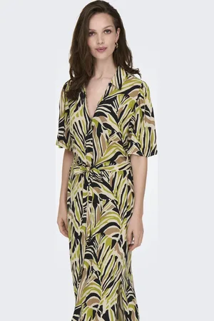 JDY NILE LIFE 2/4 MAXI SHIRT DRESS WVN - Dames - Maxi jurken