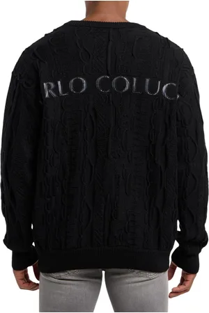 Carlo Colucci Knit Pullover Black