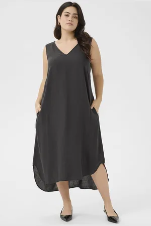 Kaffe Jurk ECO V hals uni