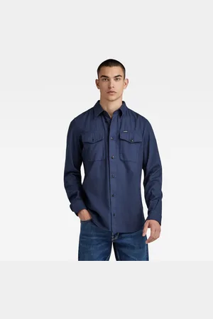 G-Star Marine Slim Shirt l\s - Heren - Shirts