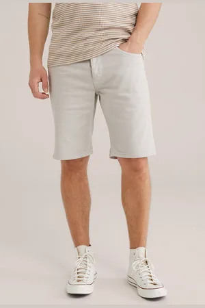 WE Fashion Heren Regular fit denimshort