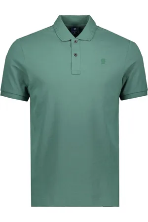 G-Star RAW Poloshirt Dunda Slim Polo Ss D11595 5864 G282 Blue Spruce Mannen