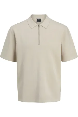 JACK & JONES JACK&JONES - JCORECHARGE KNIT ZIP POLO - Jongens - Gebreide truien
