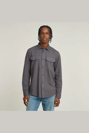 G-Star Marine Slim Shirt l\s - Heren - Shirts