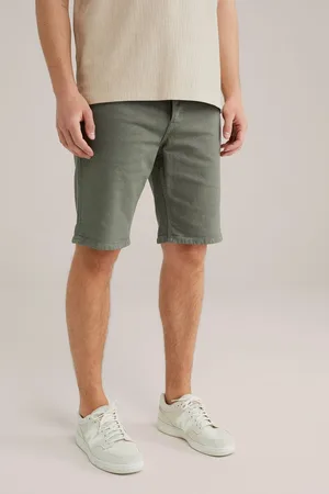 WE Fashion Heren Regular fit denimshort