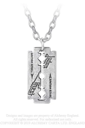 Alchemy Judas Priest - Razor Blade Ketting - Zilverkleurig