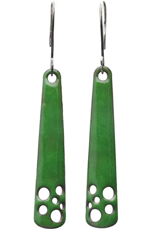 Bela Donaco Oorbellen Enamel – Glas Emaille – Bohemian – Sterling Zilver –