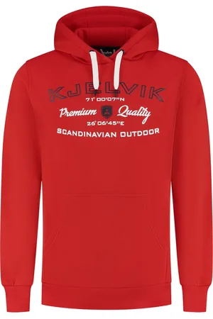 Kjelvik Goya Hoodie - Heren Hoody - Red